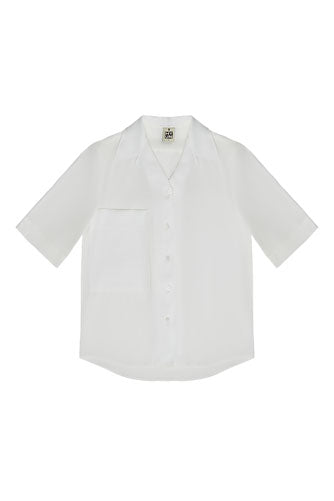 Camisa Voyage Off-white